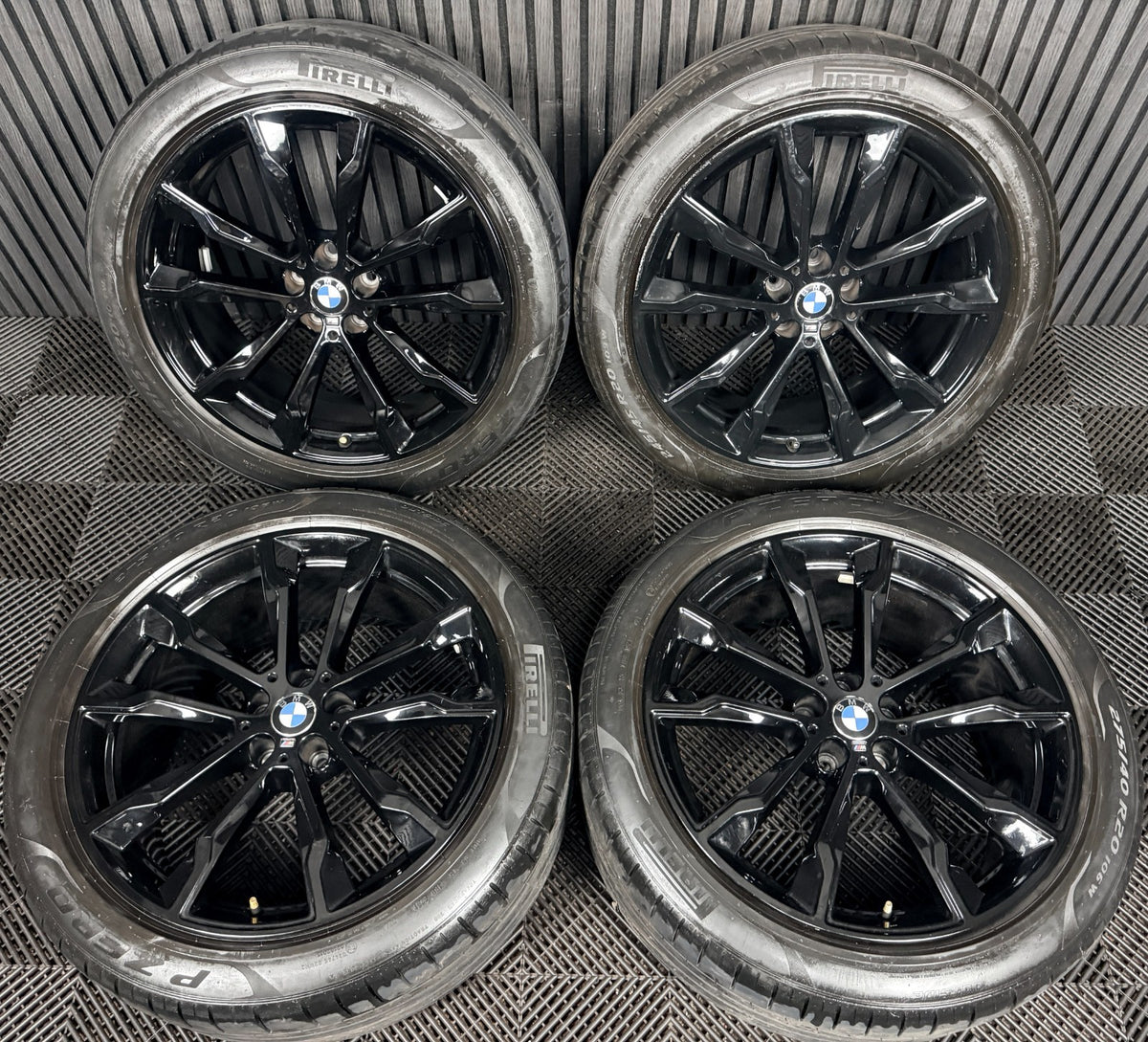 20'' BMW X3 X4 G01 G02 699 Black M Sport Wheels Tyres Alloys 801026 Genuine