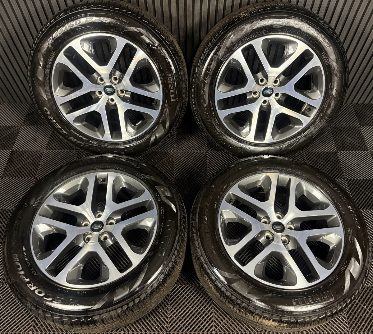 20'' GENUINE LAND ROVER DEFENDER DC 5095 ALLOY WHEELS TYRES ALLOYS L8BM-1007-CA