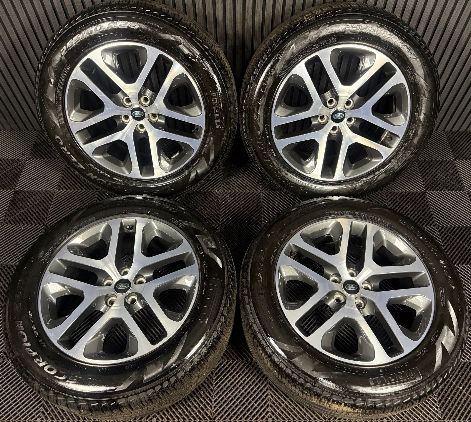 20'' GENUINE LAND ROVER DEFENDER DC 5095 ALLOY WHEELS TYRES ALLOYS L8BM-1007-CA