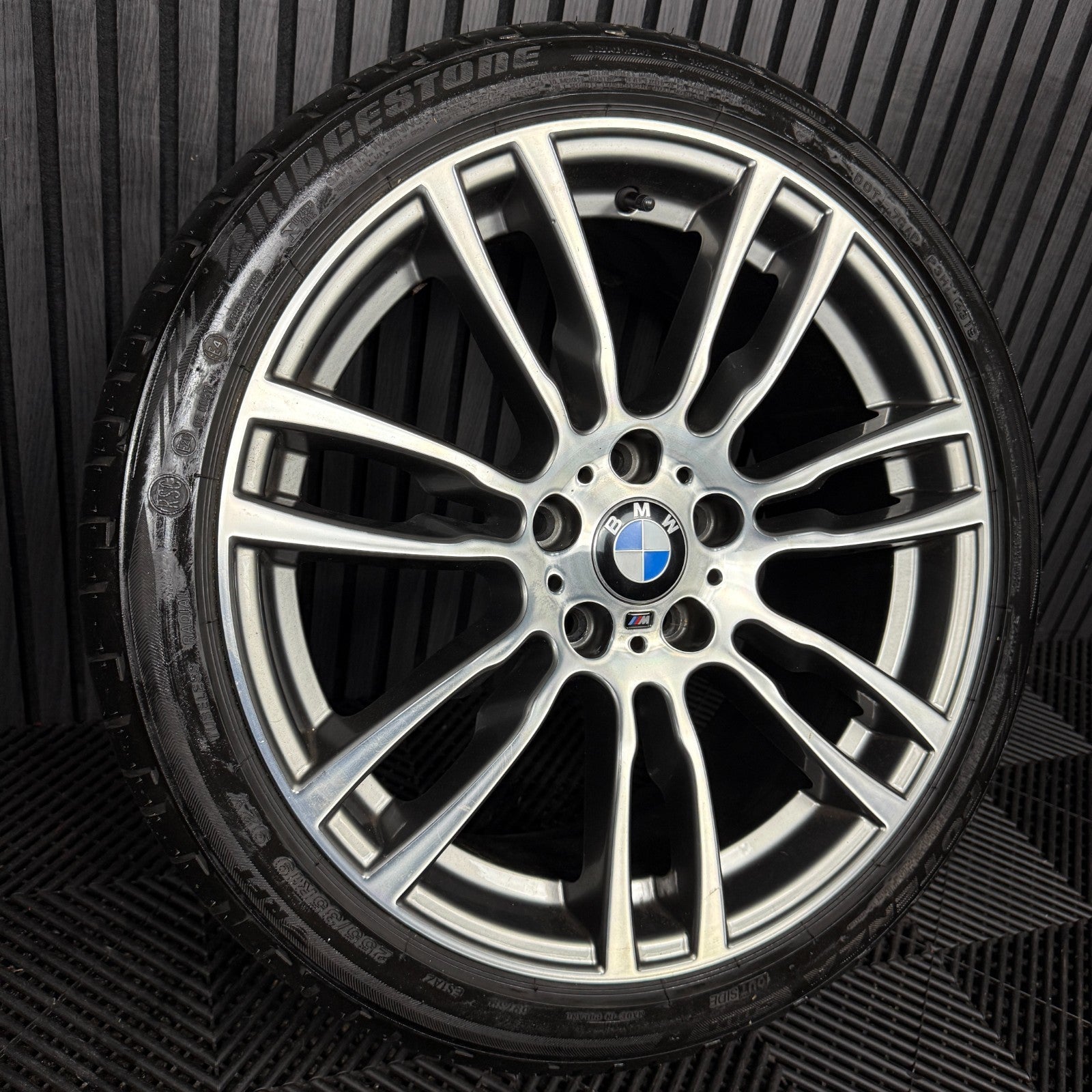 1X 19'' GENUINE BMW 3 SERIES 403 M SPORT 4 F30 F32 ALLOY WHEEL TYRE 7845883 REAR
