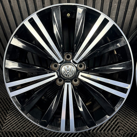 18'' Vw Tiguan Patagonia Mk2 Alloy Wheels Tyres Alloys 5NA601025C Genuine