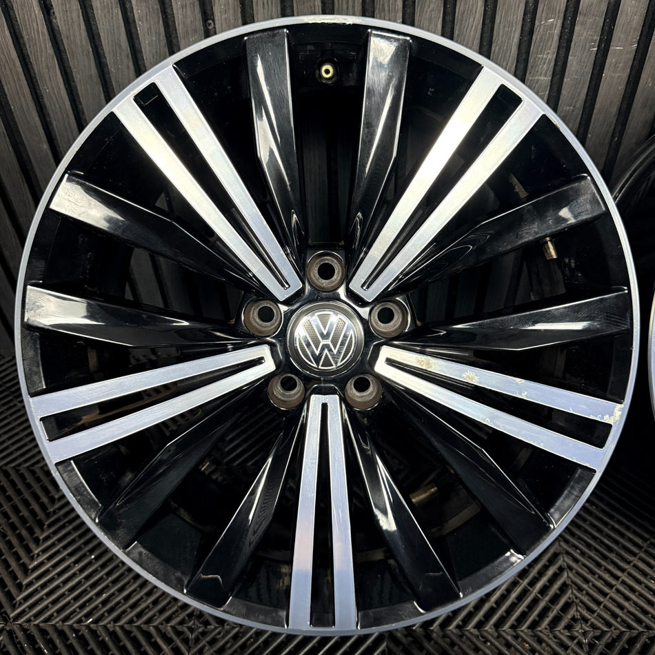 18'' Vw Tiguan Patagonia Mk2 Alloy Wheels Tyres Alloys 5NA601025C Genuine