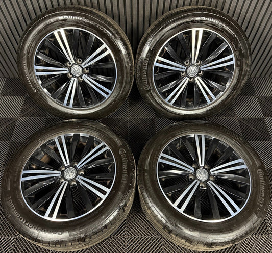 18'' GENUINE VW TIGUAN PATAGONIA NIZZA MK2 ALLOY WHEELS TYRES ALLOYS 5NA601025AB