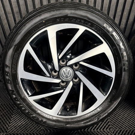 16'' VW Golf Mk7 Woodstock Mk8 Mk6 Alloy Wheels Tyres Alloys 5G0601025DS Genuine