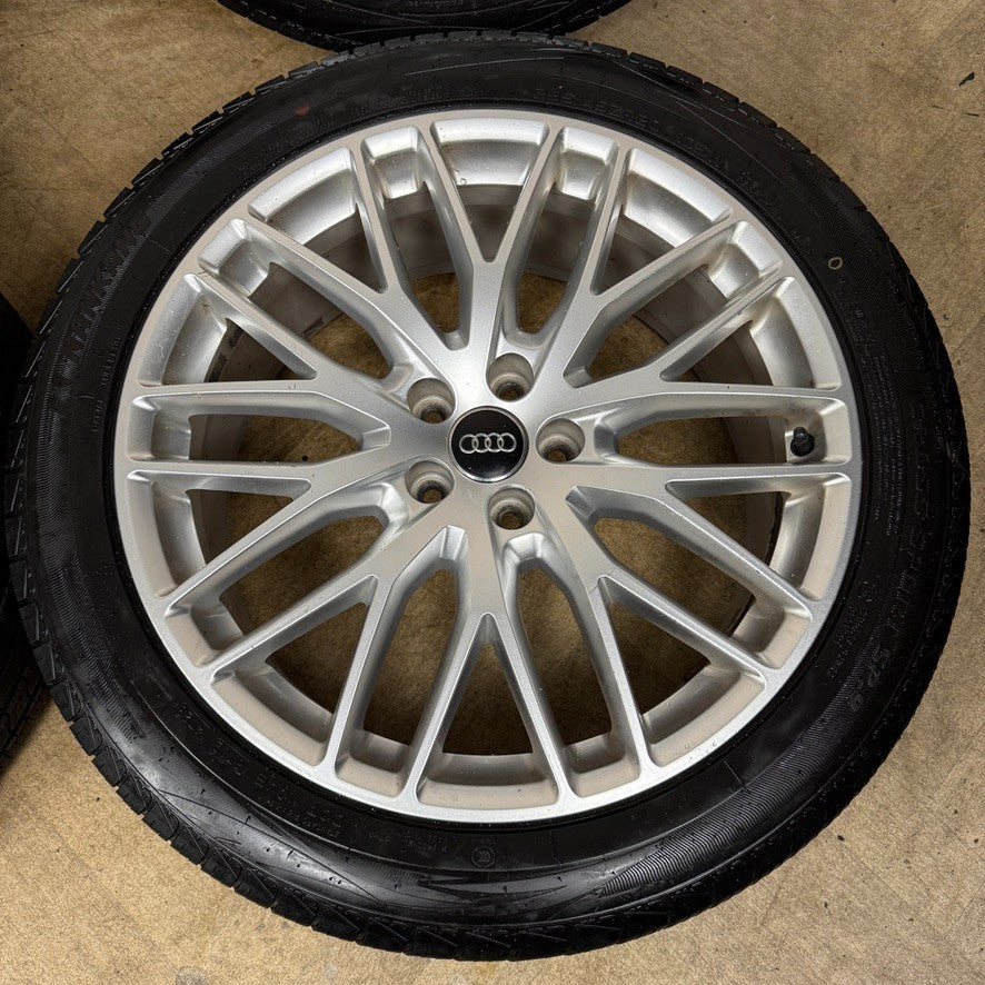 20'' GENUINE AUDI Q5 SQ5 MULTISPOKE S LINE TYRES ALLOY WHEELS 80A601025AB