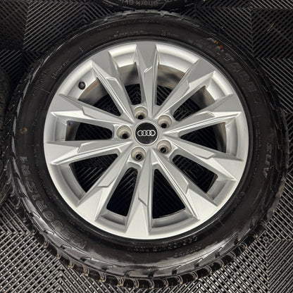 18'' GENUINE AUDI Q3 10 SPOKE ALLOY WHEELS TYRE ALLOYS 83A601025G