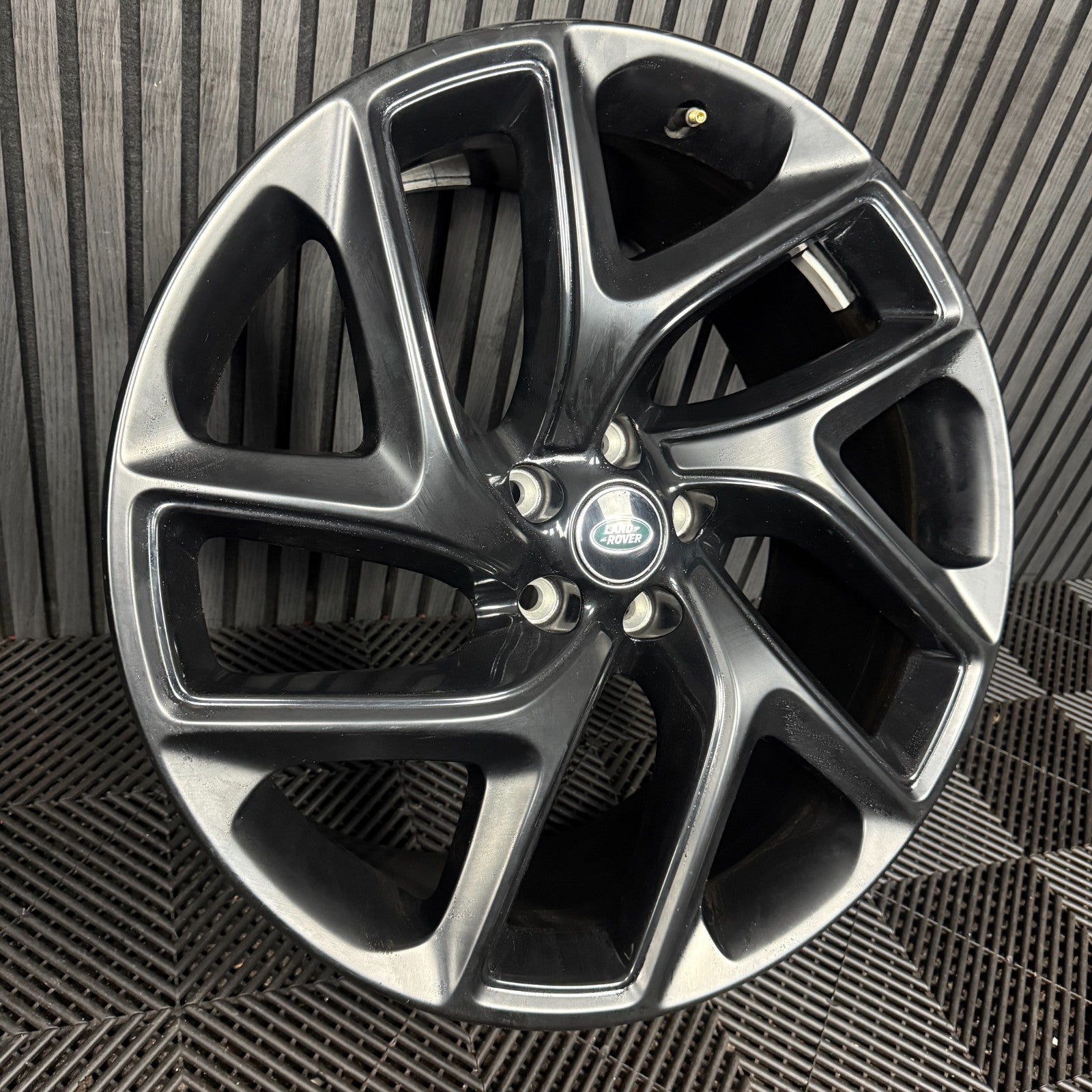 1X 22'' GENUINE RANGE ROVER SPORT LAND BLACK L461 5131 ALLOY WHEEL N9XM-1007-AA