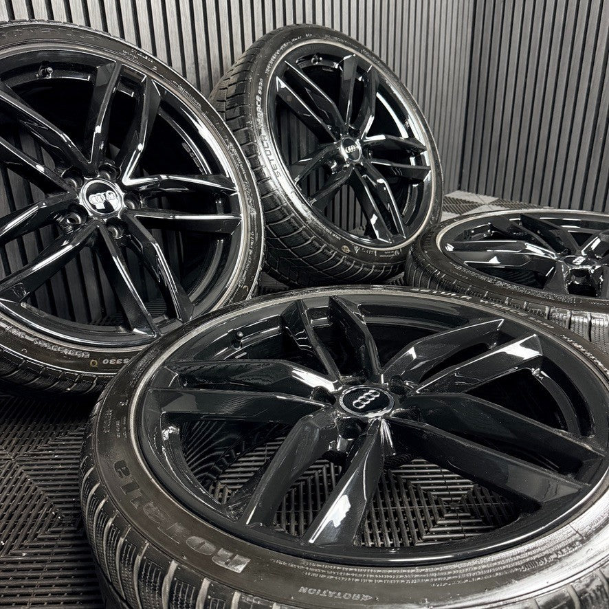 20'' Audi A6 C7 S Line Black Edition Alloy Wheel Winter Tyres 4G9601025M Genuine