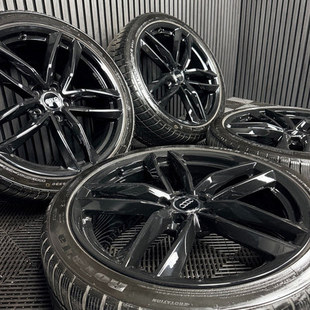 20'' Audi A6 C7 S Line Black Edition Alloy Wheel Winter Tyres 4G9601025M Genuine