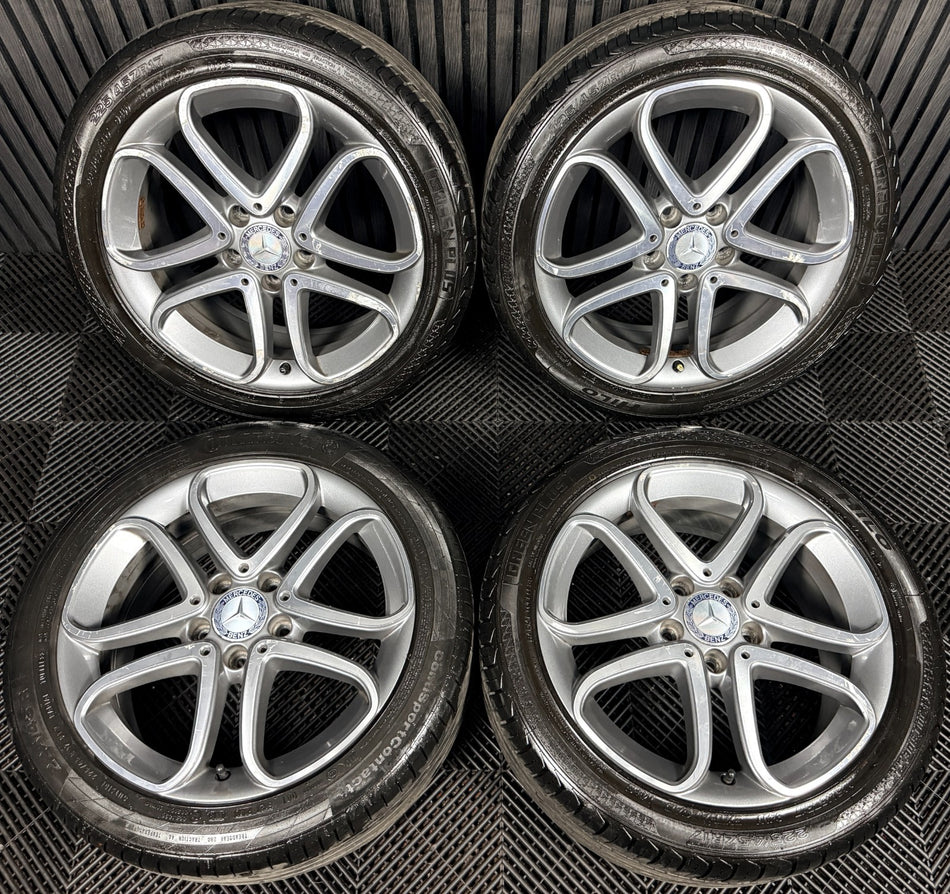 17'' Mercedes A Class CLA B W246 Alloy Wheels Tyres W176 A2464010302 Genuine