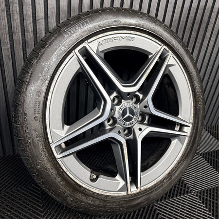 1X 18'' AMG Mercedes A Class CLA W177 Sport Alloy Wheel Tyre A1774011500 Genuine