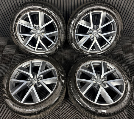 20'' VW Touareg Braga Alloy Wheels Alloys Tyres Q7 5X112 760601025R Genuine