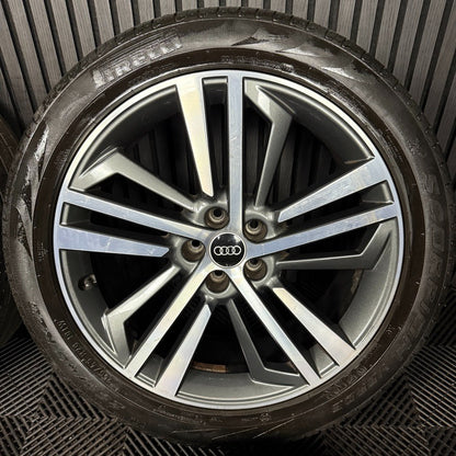 20'' GENUINE AUDI Q5 5 TRIPLE SPOKE SQ5 S LINE WHEELS TYRES ALLOYS 80A601025F