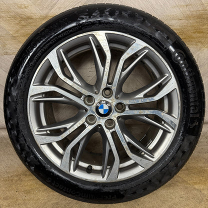 1X 18'' GENUINE BMW X1 566 F48 X1 F39 ALLOY WHEEL TYRE 6856067 7.5J ET51