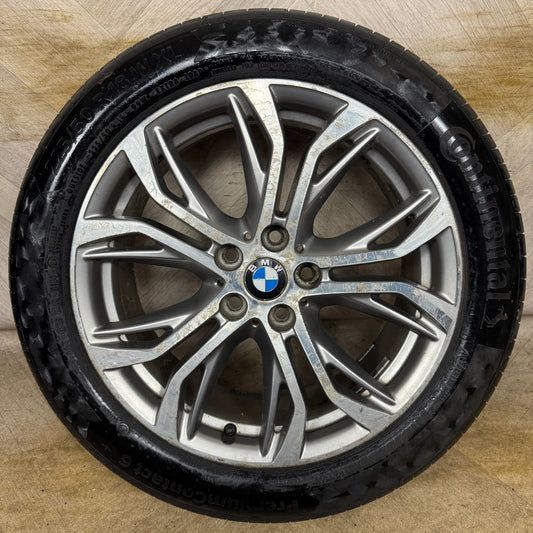 1X 18'' GENUINE BMW X1 566 F48 X1 F39 ALLOY WHEEL TYRE 6856067 7.5J ET51