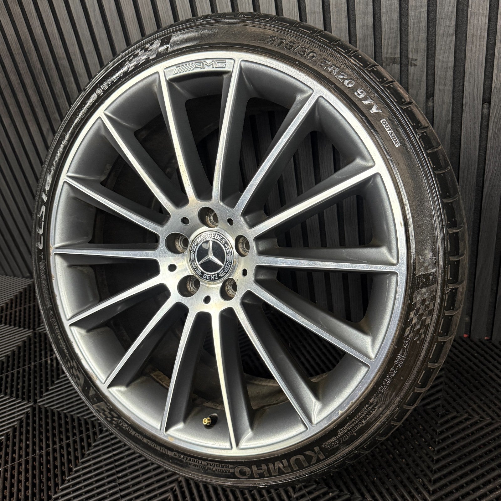 1X 20" GENUINE AMG MERCEDES E CLASS GREY ALLOY WHEEL BACK W213 A2134012300 REAR
