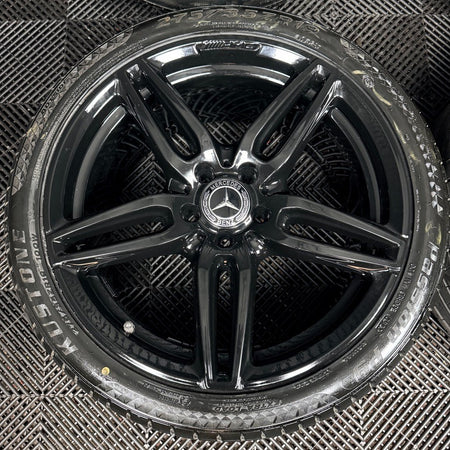 19'' Mercedes AMG E Class W213 Black Sport Alloy Wheels Tyres Alloys Genuine