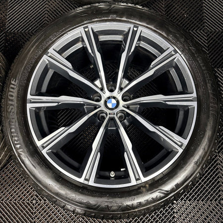 20'' BMW X5 X6 G05 G06 740M Sport Alloys Wheels Alloys Tyres Genuine