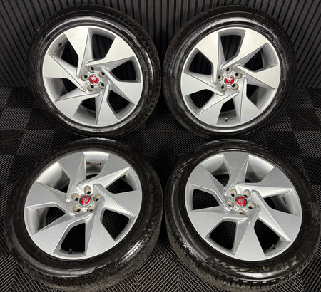 20'' GENUINE JAGUAR I PACE I-PACE 6007 6 SPOKE ALLOY WHEELS TYRES J9D3-BC-SS