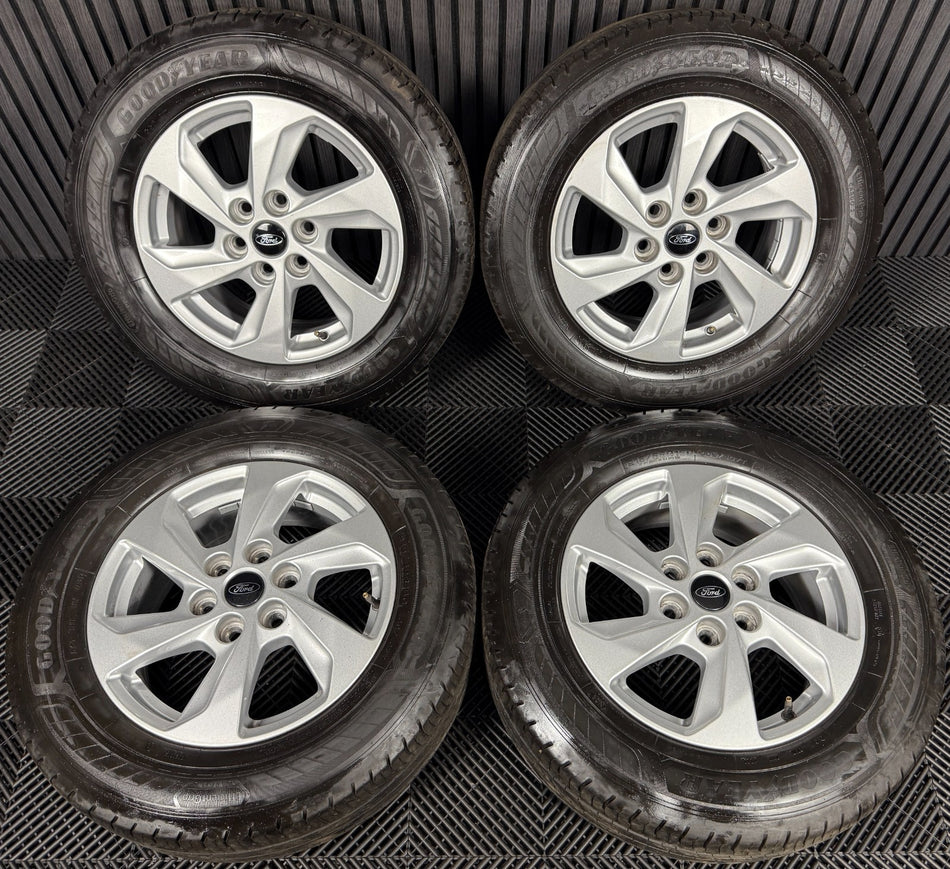 16" GENUINE FORD TRANSIT CUSTOM ALLOY WHEELS TYRES MK9 2024 6X120