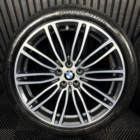 19’’ BMW 5 Series 664 M Sport G30 G31 Alloy Wheels Tyres Alloys Genuine