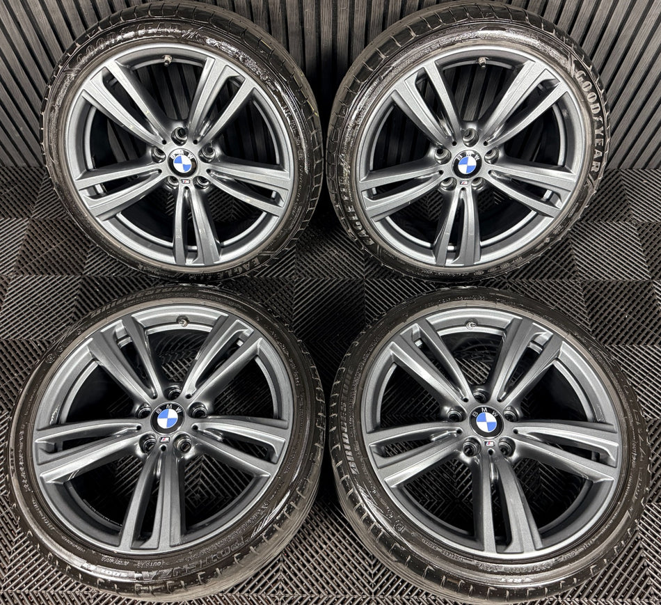 19" BMW 3 Series 442 Grey M Sport F30 F31 F32 E90 E92 Alloy Wheel Tyres Genuine