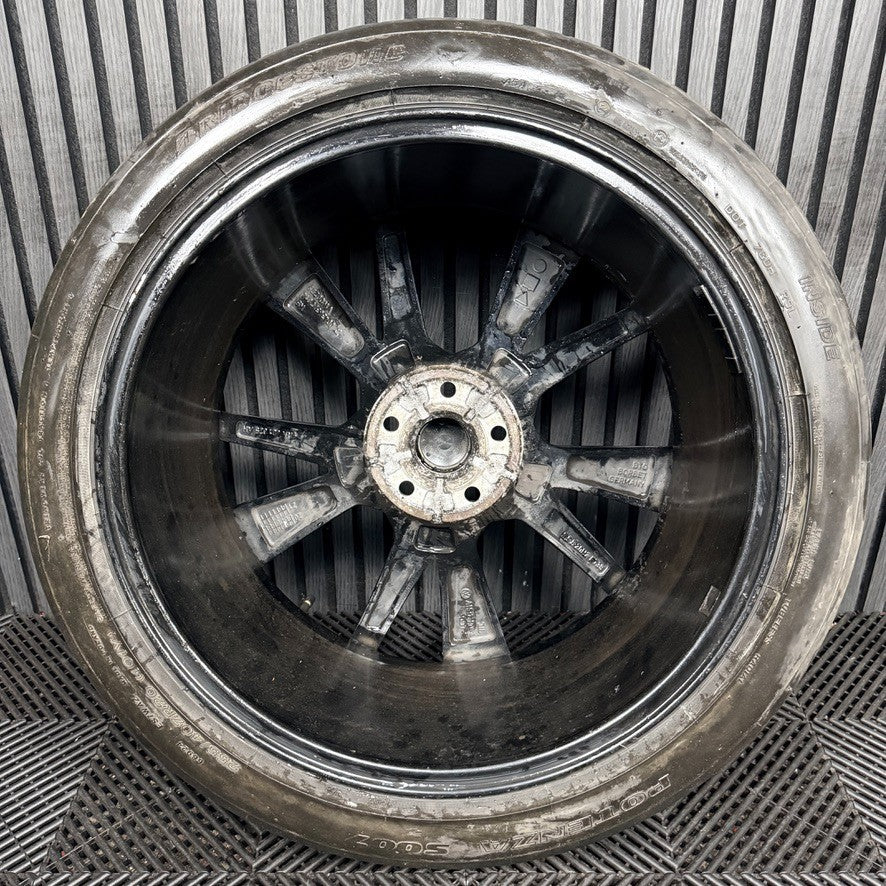 1X 20'' VW Tiguan Misano R Line 5NA601025AH Black DC Alloy Tyre Wheel Genuine