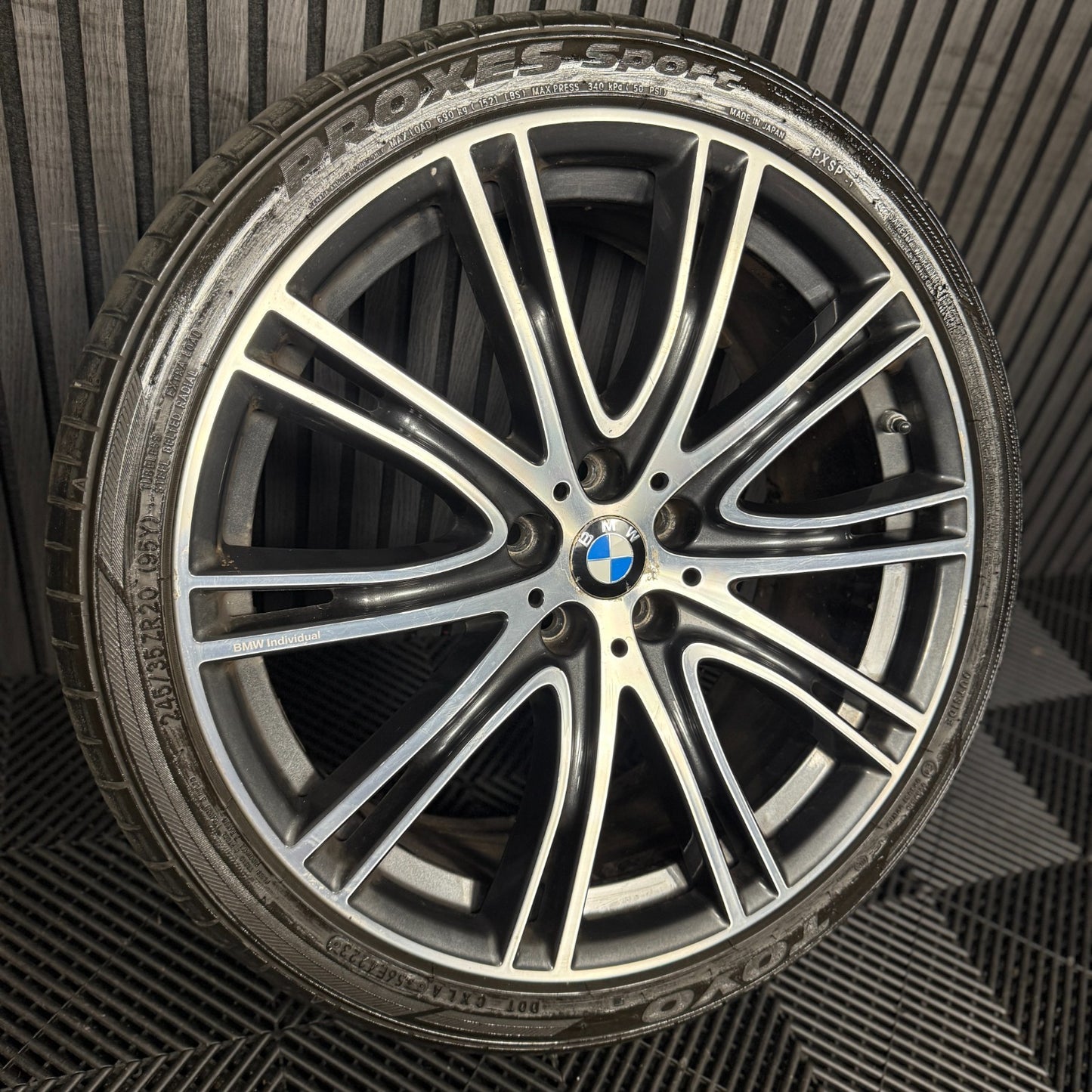 1X 20'' GENUINE BMW 5 SERIES 759 M G30 G31 SPORT ALLOY WHEEL FRONT 8053501