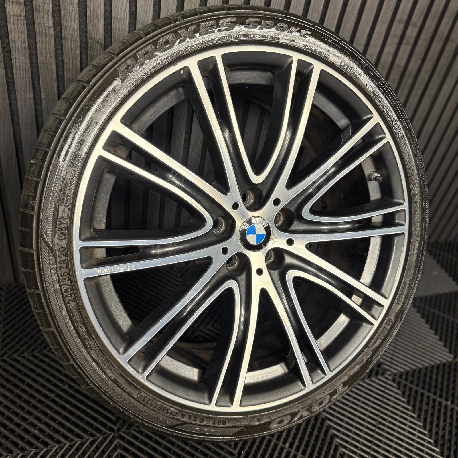 1X 20'' GENUINE BMW 5 SERIES 759 M G30 G31 SPORT ALLOY WHEEL FRONT 8053501