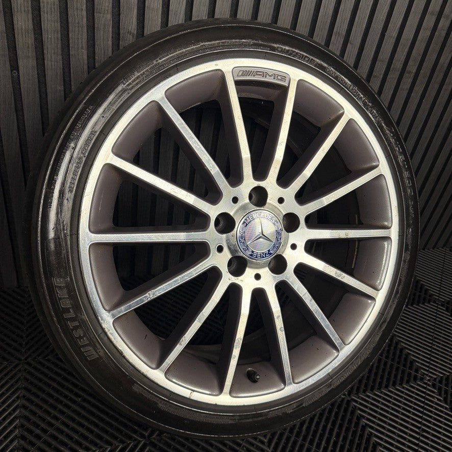 1X 18'' GENUINE AMG MERCEDES A B CLASS CLA MULTISPOKE ALLOY WHEEL A1764010200