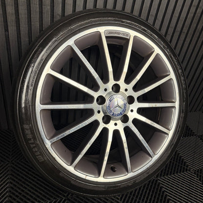 1X 18'' GENUINE AMG MERCEDES A B CLASS CLA MULTISPOKE ALLOY WHEEL A1764010200