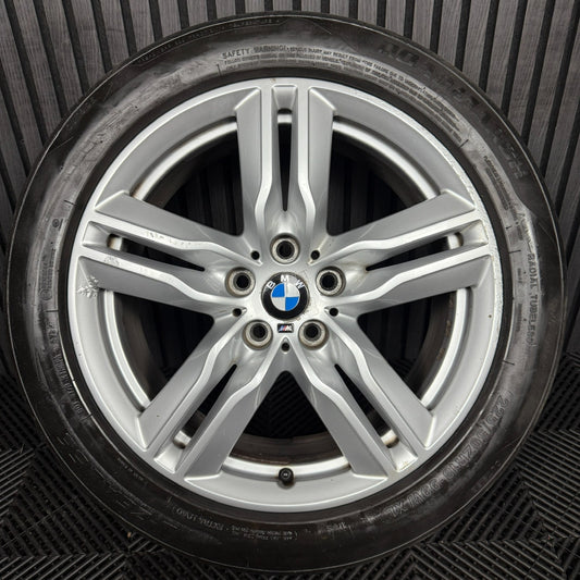 1X 18'' GENUINE BMW X1 570 F48 X2 F39 M SPORT ALLOY WHEEL TYRE 7850456 7.5J ET51
