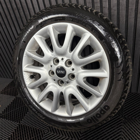 1X 16'' GENUINE MINI COOPER ONE D 495 VICTORY F55 F56 ALLOY WHEEL TYRE 6855104