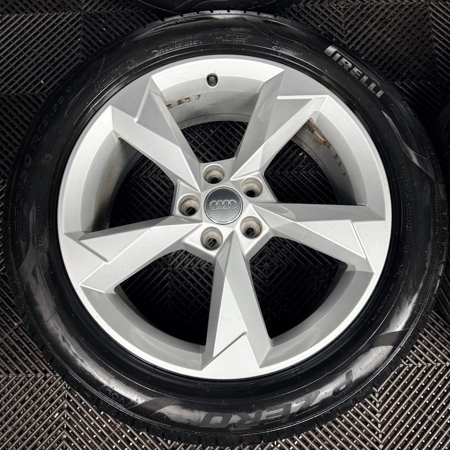 19'' Audi Q3 5 Spoke Alloy Wheels Tyre Alloys 83A601025N Genuine