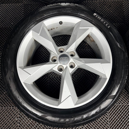 19'' Audi Q3 5 Spoke Alloy Wheels Tyre Alloys 83A601025N Genuine
