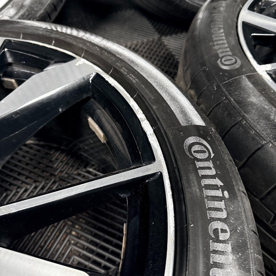 20'' VW Tiguan R Line Misano Alloy Wheels Tyres Alloys 5NA601025AH Genuine