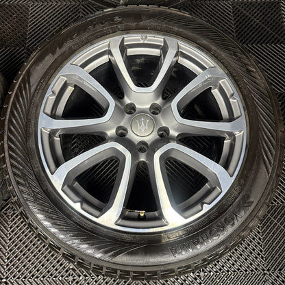 19'' GENUINE MASERATI LEVANTE D V6 ALLOY WHEELS TYRES 670044699