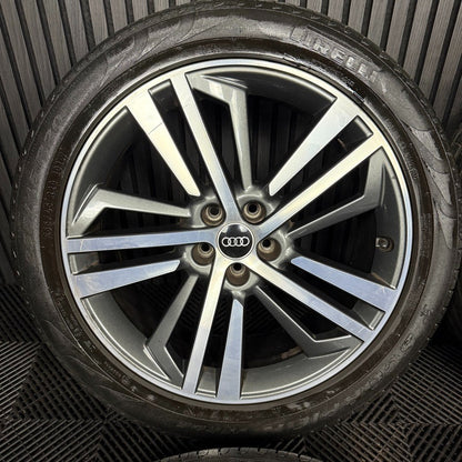 20'' GENUINE AUDI Q5 5 TRIPLE SPOKE SQ5 S LINE WHEELS TYRES ALLOYS 80A601025F