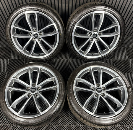19'' Audi A5 S Line S5 Alloy Wheels Alloys Tyres 8W0601025DF Genuine