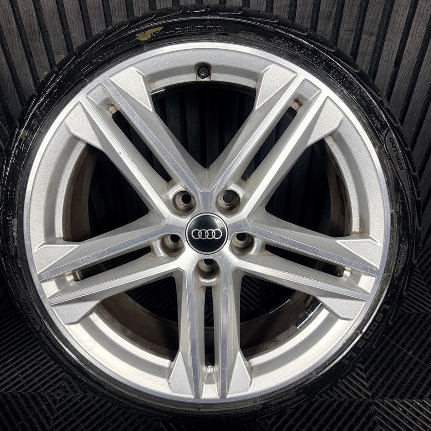 19'' Audi A3 A4 S Line Wheels Alloys Tyres 80A601025G Genuine