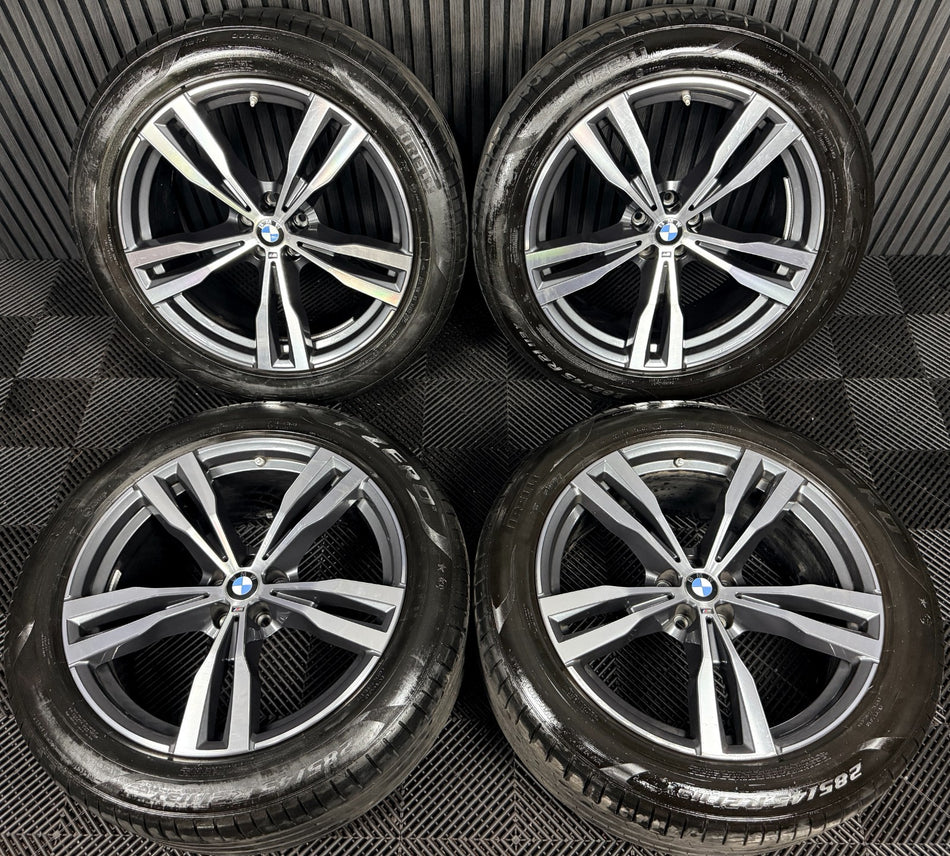 21'' BMW X7 G07 754 M Sport Alloys Wheels Alloys Tyres 8074220 Genuine