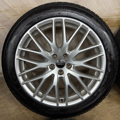 20'' GENUINE AUDI Q5 SQ5 MULTISPOKE S LINE TYRES ALLOY WHEELS 80A601025AB