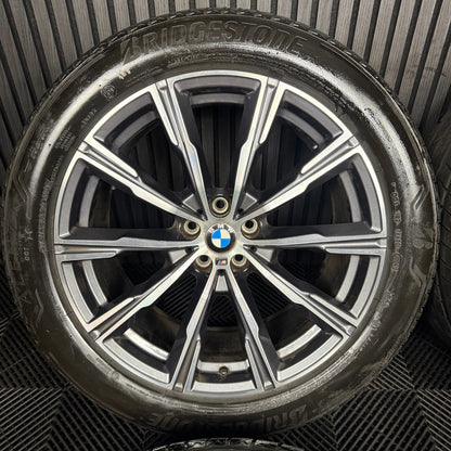 20'' GENUINE BMW X5 X6 G05 G06 740M SPORT ALLOYS WHEELS ALLOYS TYRES