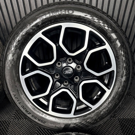20'' Ford Ranger Black Dc Wildtrak Wheels Tyres Alloys Genuine N1WC-1007-E1B