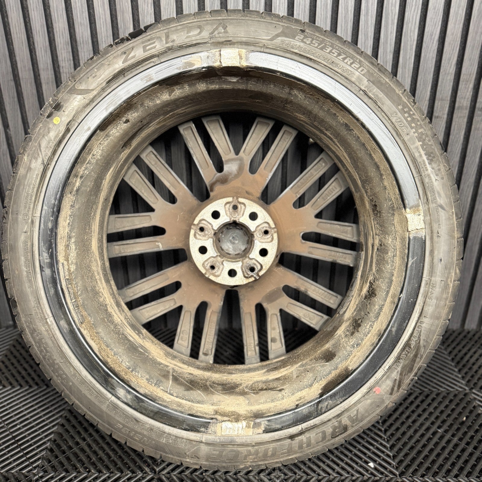 1X 20'' GENUINE BMW 5 SERIES 846 M G30 G31 SPORT ALLOY WHEEL FRONT 8747236