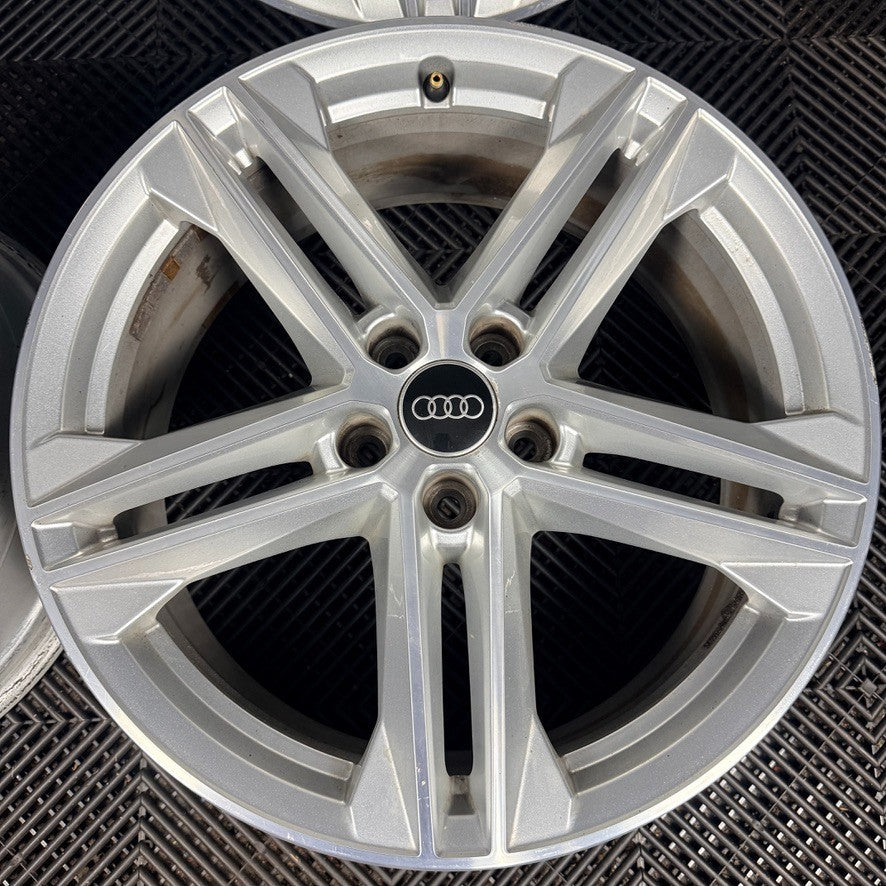 19'' Audi Q5 5 Double Spoke S Line Alloy Wheels 5X112 80A601025G Genuine