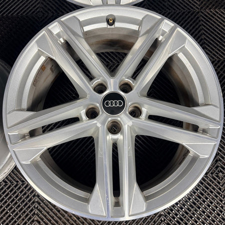 19'' Audi Q5 5 Double Spoke S Line Alloy Wheels 5X112 80A601025G Genuine