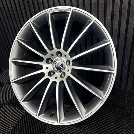 1X 20'' Mercedes AMG CLS Grey Alloy Wheel Rear W257 A2574012000 Genuine