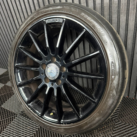 1X 18'' Amg Mercedes A Class CLA Black Alloy Wheel A1764010200 W176 Genuine