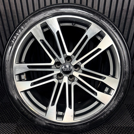 1X 21'' Audi SQ5 Q5 Alloy Wheel Tyre 8.5J ET34 Single Spare 80A601025AC Genuine